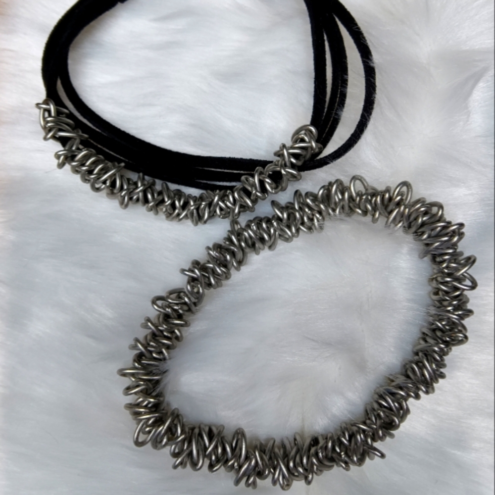 Lot of 2 Grungy Bracelets